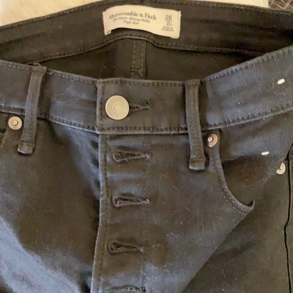NWT 26R Abercrombie high rise super skinny jeans